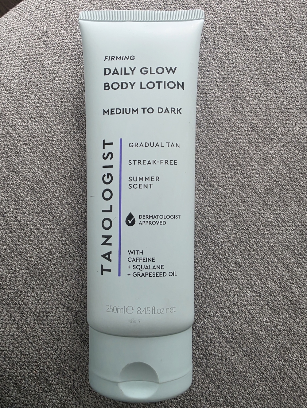 NEW Tanologist Daily Glow Firming Gradual Tan Lotion - Medium To Dark
